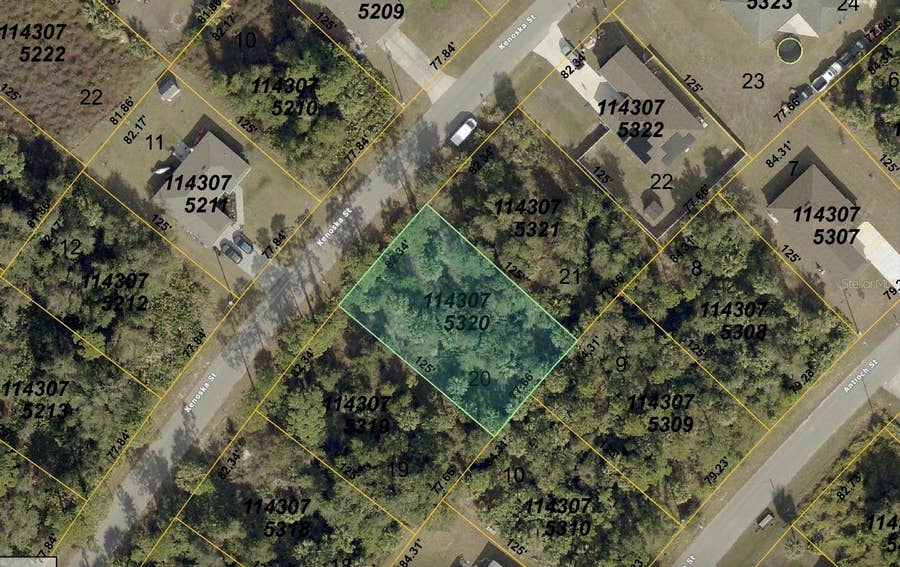 Property photo for Lot 20 KENOSKA STREET, North Port, FL