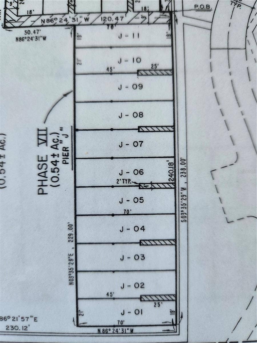 2600 HARBOURSIDE DRIVE, #J-09, Longboat Key, FL 34228 Slip J-09 on the east side of the Marina.
