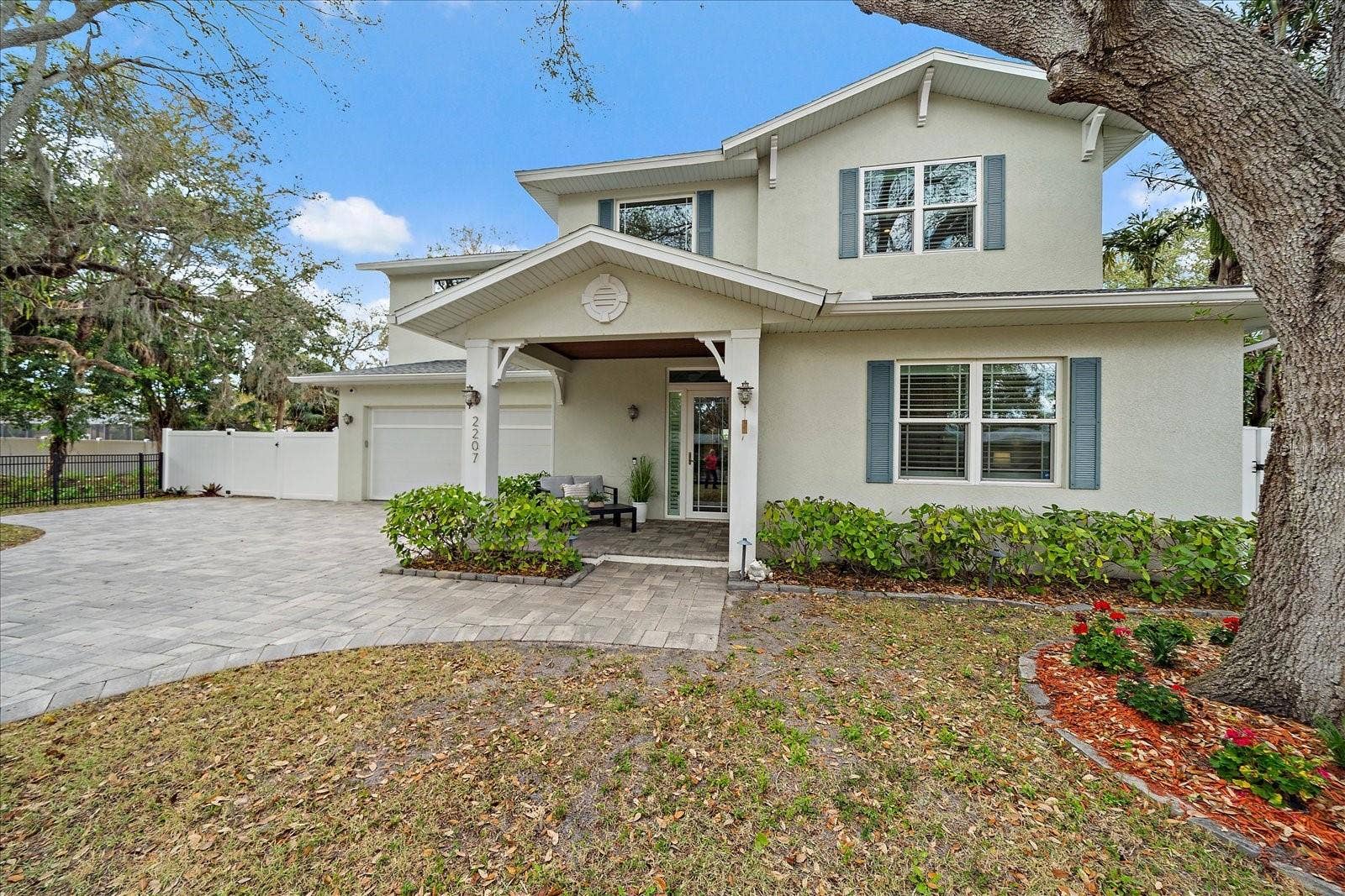2207 WISTERIA STREET, Sarasota, FL 34239 Front of Home