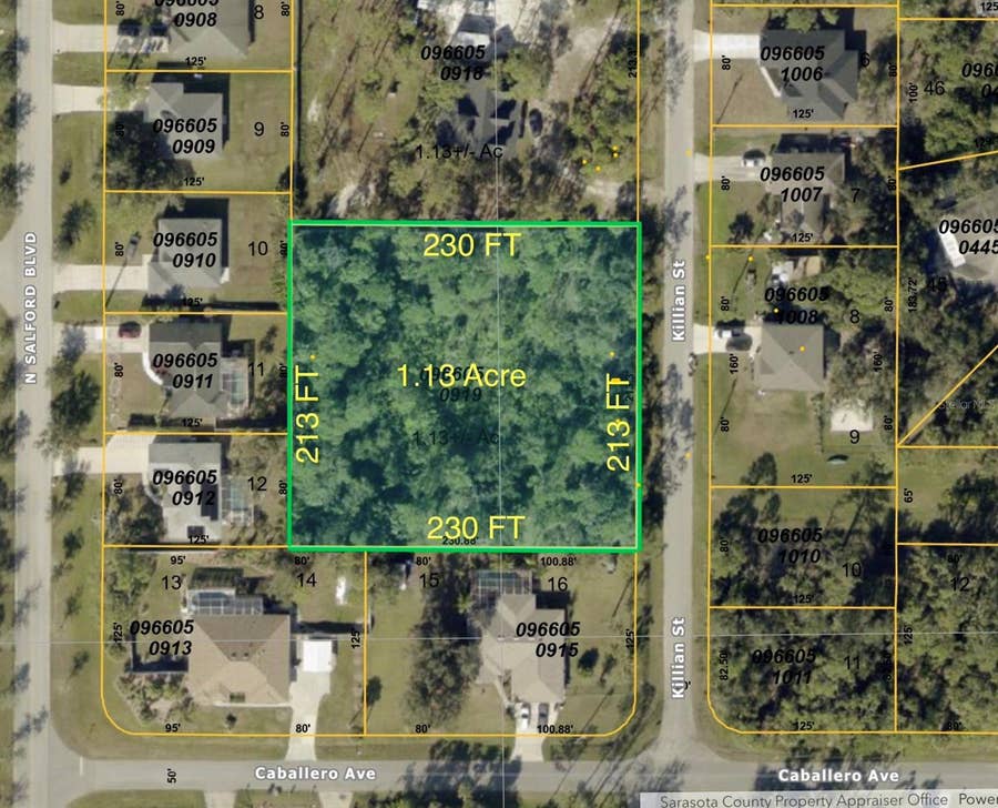 Property photo for KILLIAN STREET, North Port, FL