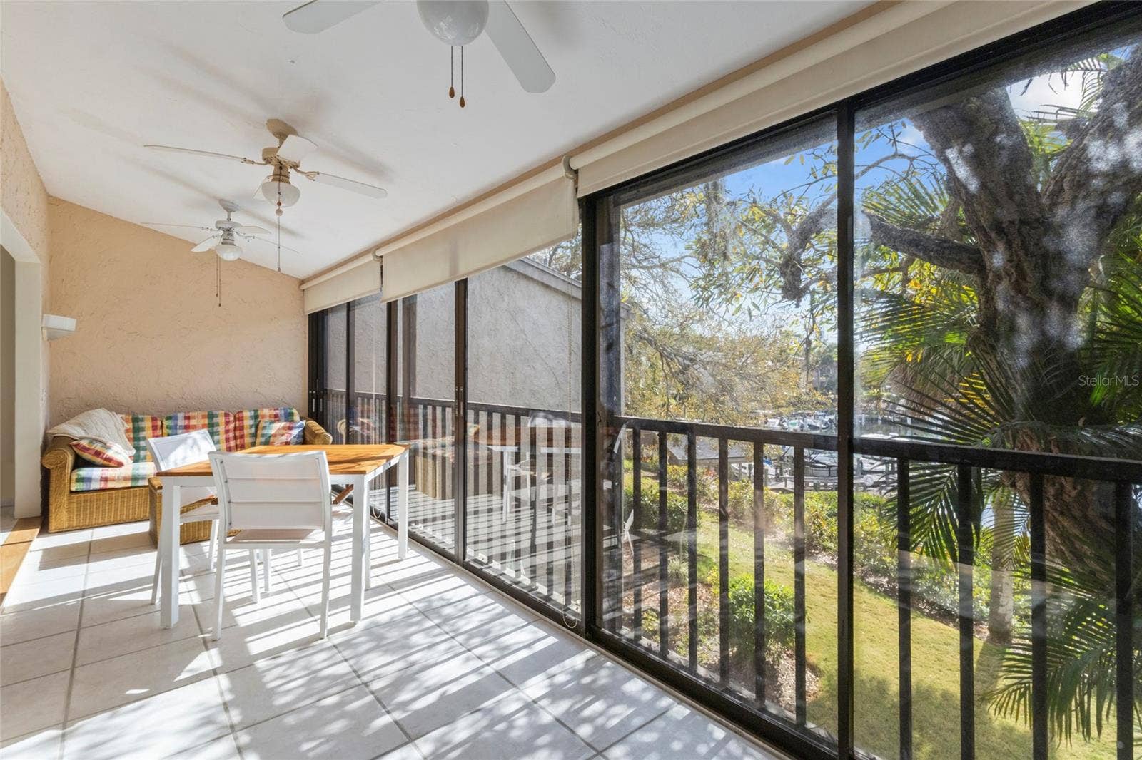 1633 BOATHOUSE CIRCLE, #232, Sarasota, FL 34231 Lanai overlooking the harbor