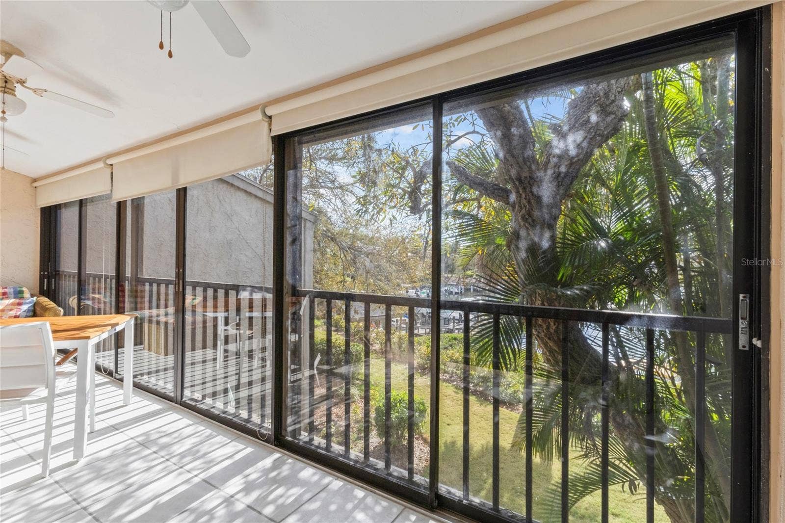1633 BOATHOUSE CIRCLE, #232, Sarasota, FL 34231 Lanai overlooking the harbor