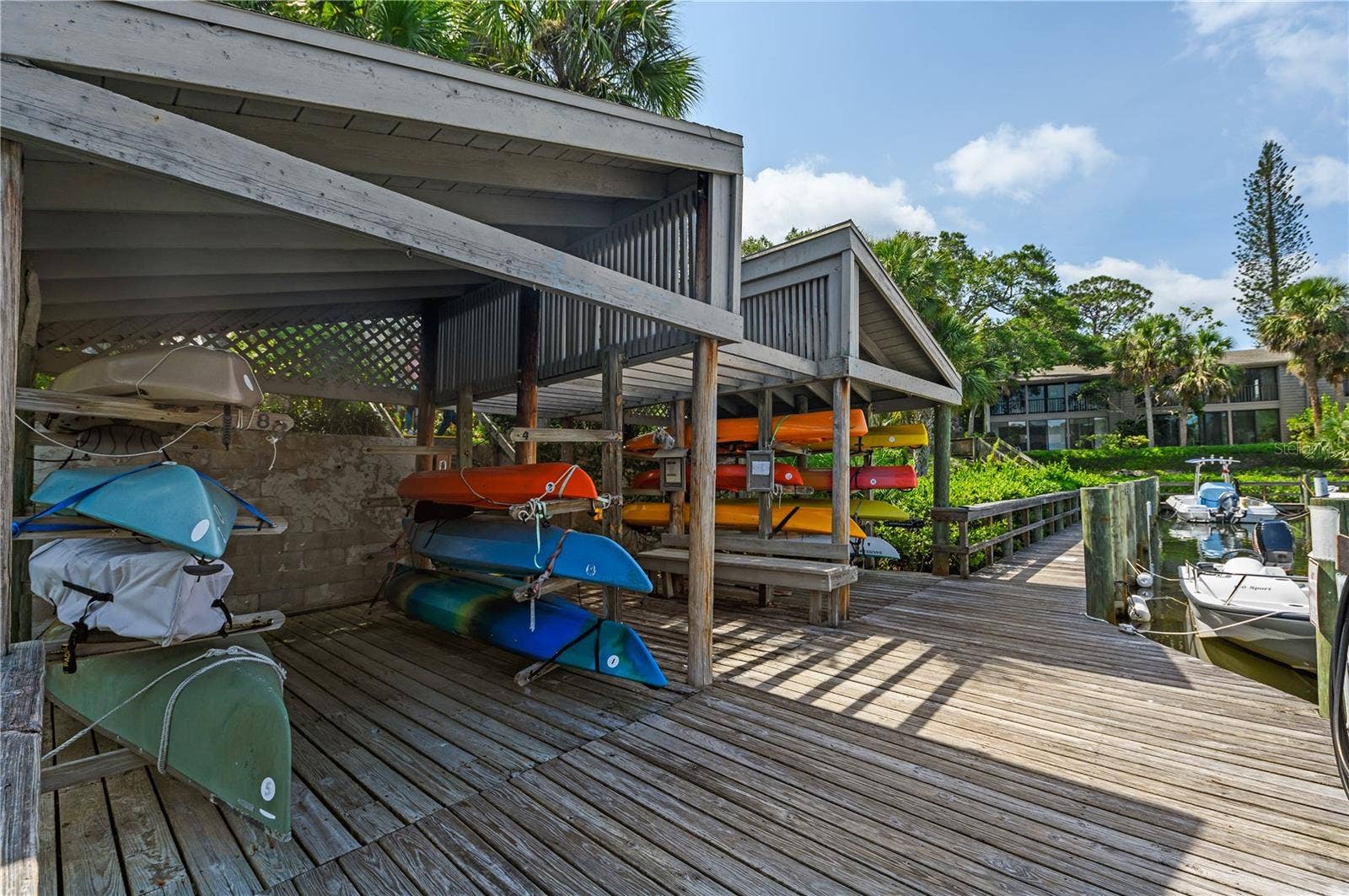 1633 BOATHOUSE CIRCLE, #232, Sarasota, FL 34231 Kayak/Canoe storage throughout Pelican Cove
