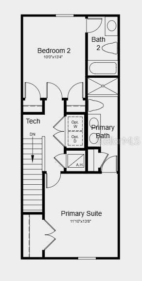 10629 ORBIT TERRACE, Sarasota, FL 34241 Floor 2 ~ Additional Highlights Include: washer, dryer, refrigerator, whole house blinds