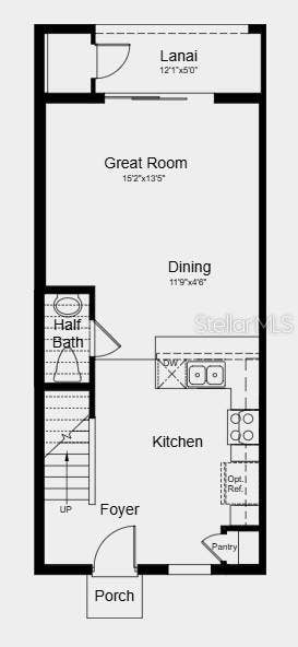 10621 ORBIT TERRACE, Sarasota, FL 34241 Floor 1 ~ Additional Highlights Include: washer, dryer, refrigerator, whole house blinds