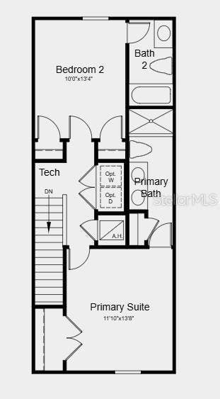 10621 ORBIT TERRACE, Sarasota, FL 34241 Floor 2 ~ Additional Highlights Include: washer, dryer, refrigerator, whole house blinds