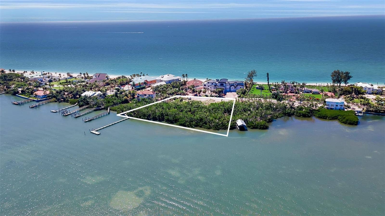 2542 CASEY KEY ROAD, Nokomis, FL 34275 Bayfront with dock