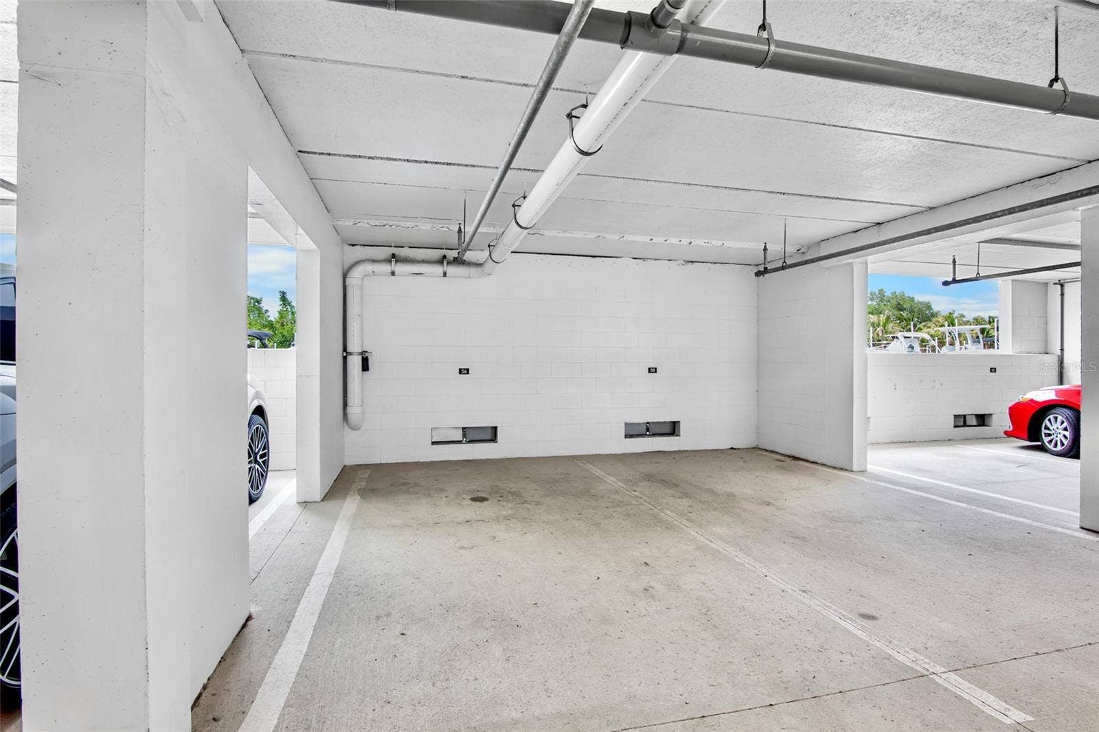 Under buiding parking space #56