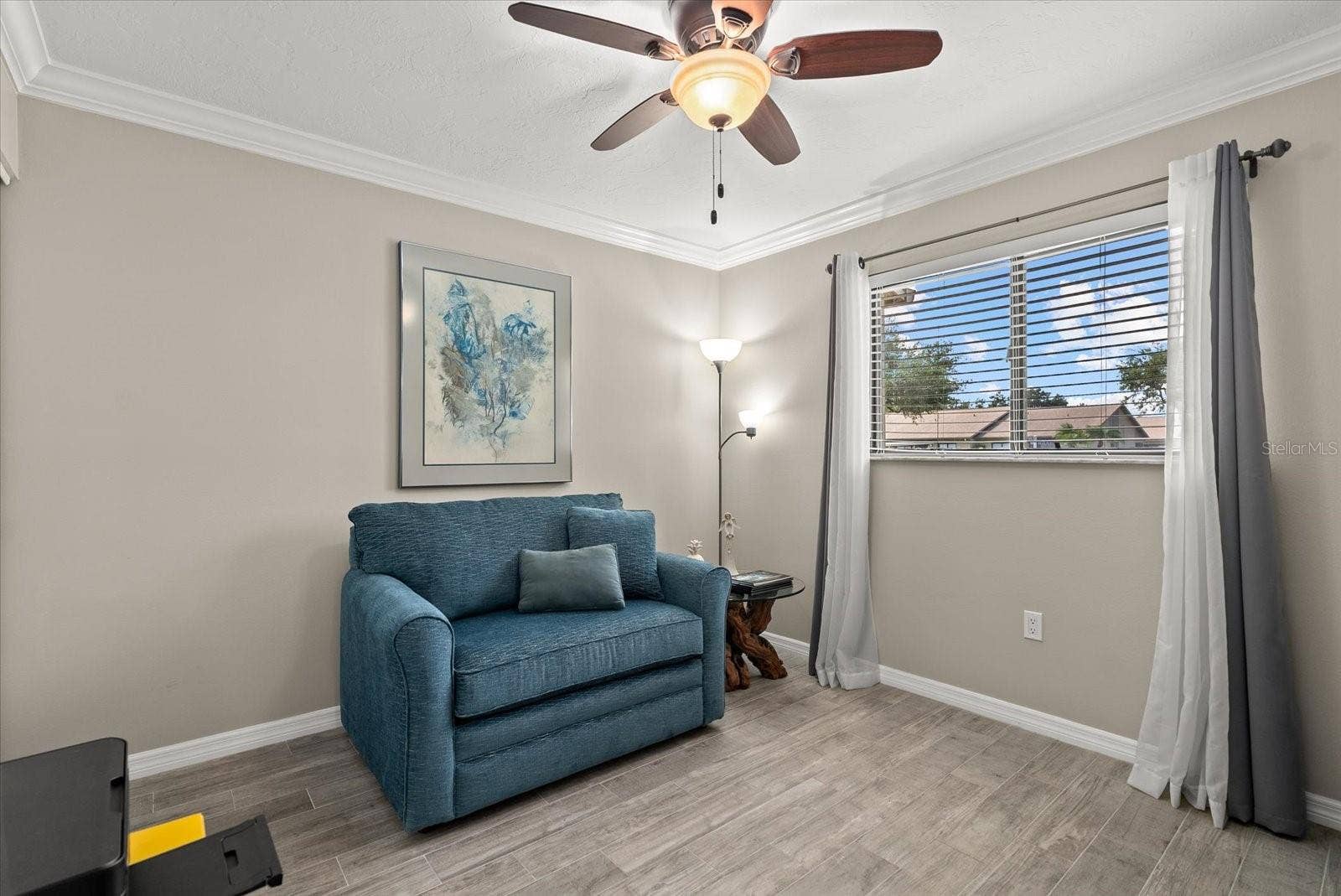 2723 60TH AVENUE DRIVE W, #2723, Bradenton, FL 34207 2nd bedroom, currently used as a TV room/Den.