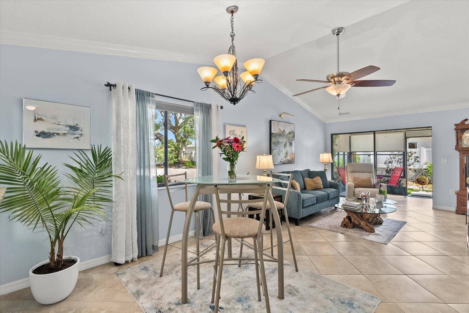 2723 60TH AVENUE DRIVE W, #2723, Bradenton, FL 34207 Open Floor Plan with Cathedral Ceilings.