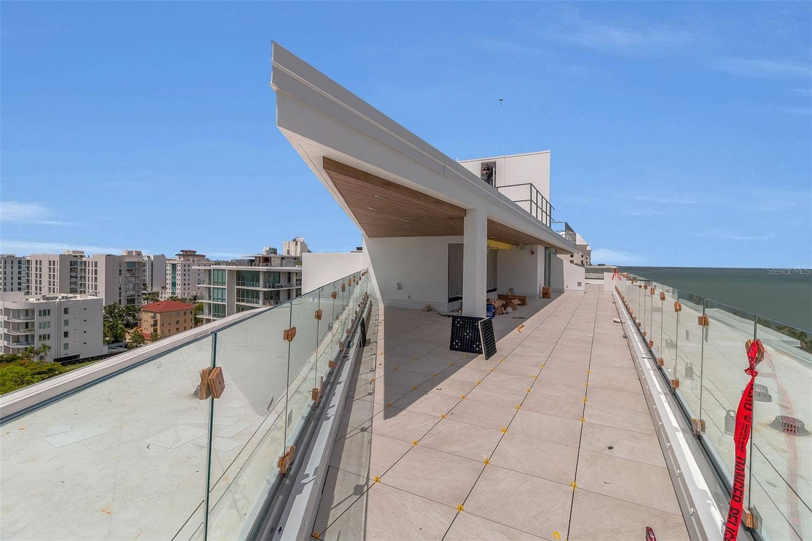 688 GOLDEN GATE POINT, #801, Sarasota, FL 34236 Rooftop Terrace - Under Construction