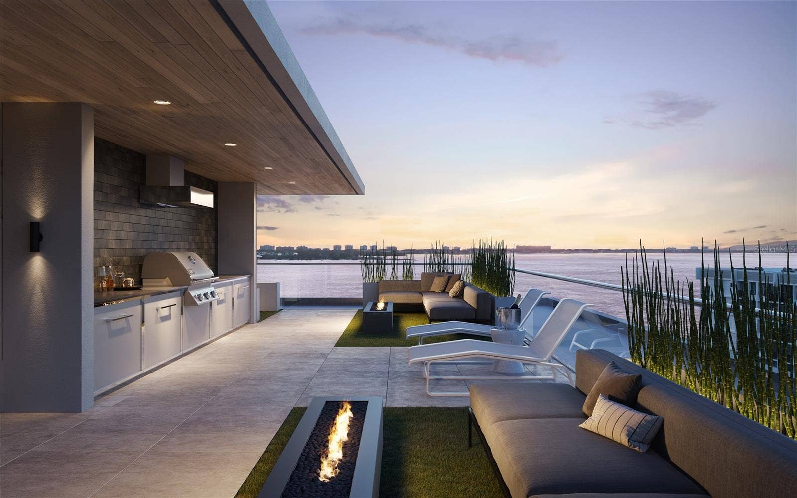 688 GOLDEN GATE POINT, #801, Sarasota, FL 34236 Rendering Amenity Rooftop Terrace