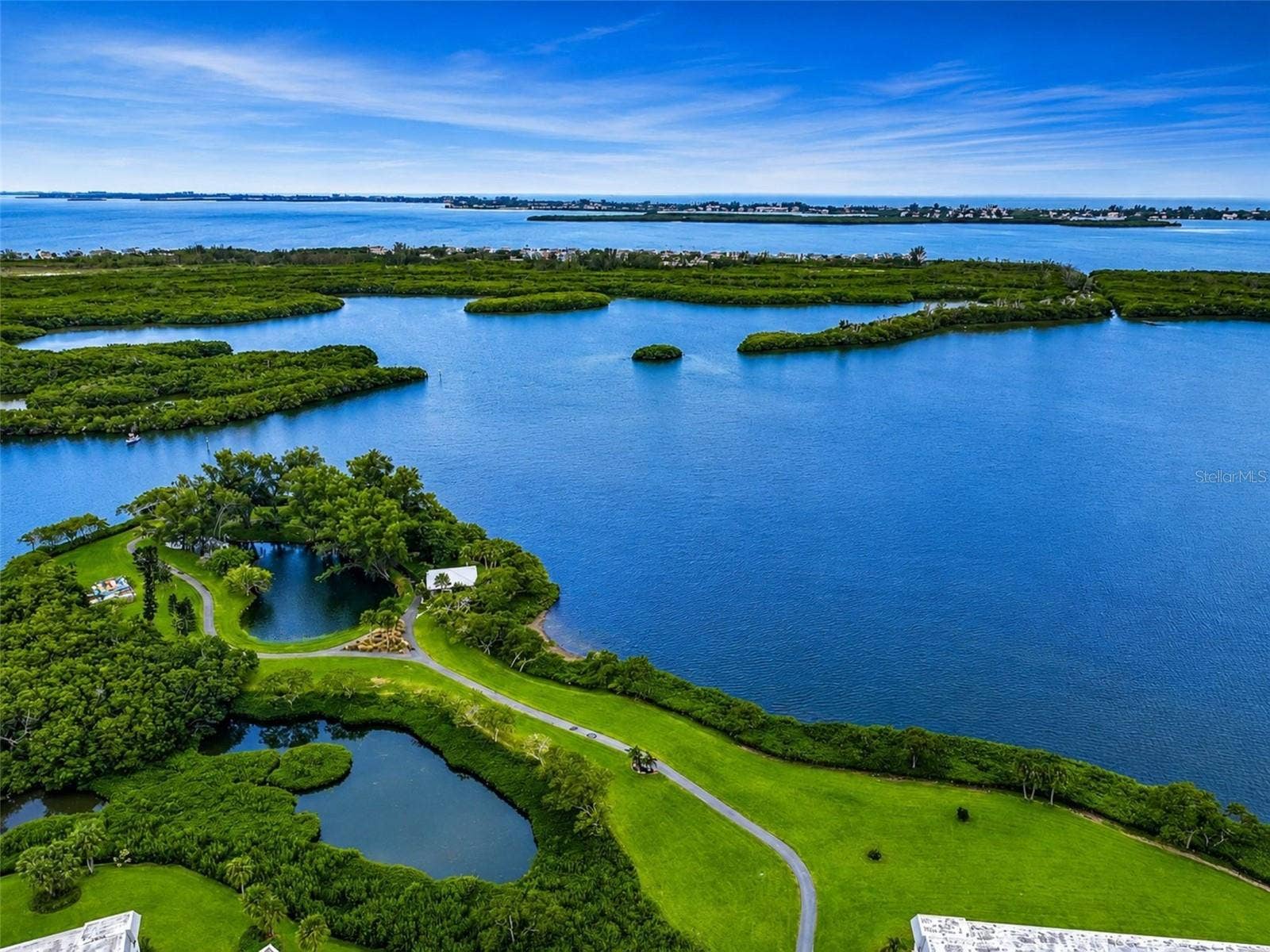 4809 INDEPENDENCE DRIVE, Bradenton, FL 34210 Mt Vernon bay front park from air