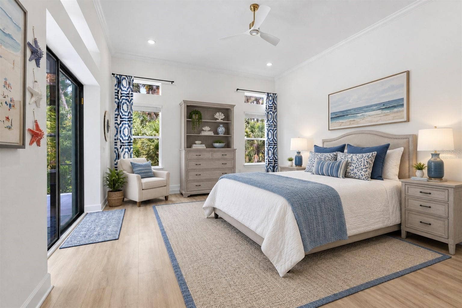 9463 TEQUILA SUNRISE DRIVE, Sarasota, FL 34241 Virtually staged and AI created 5th bedroom concept.