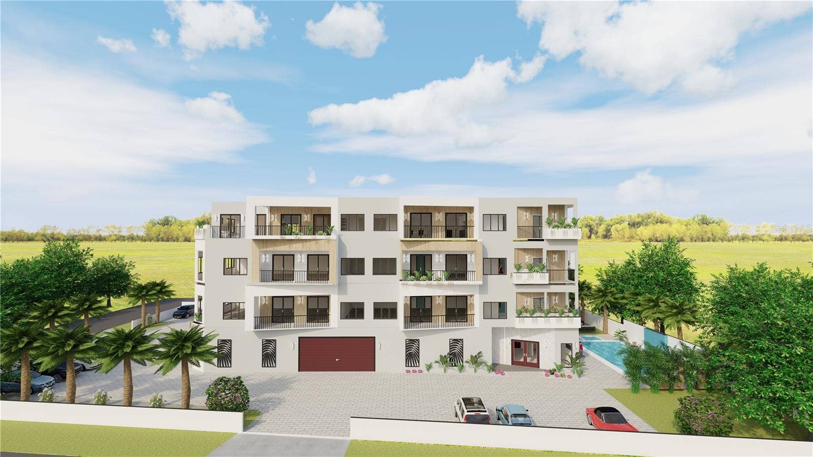 648 GUILD DRIVE, Venice, FL 34285 Rendering of proposed building - front street view