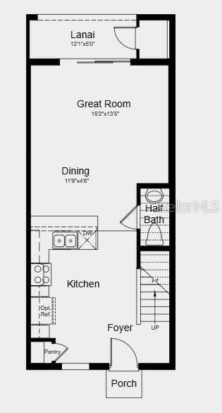 10617 ORBIT TERRACE, Sarasota, FL 34241 Floor 1 ~ Additional Highlights Include: washer, dryer, refrigerator, whole house blinds