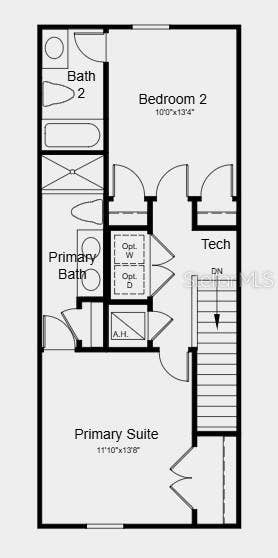 10617 ORBIT TERRACE, Sarasota, FL 34241 Floor 2 ~ Additional Highlights Include: washer, dryer, refrigerator, whole house blinds