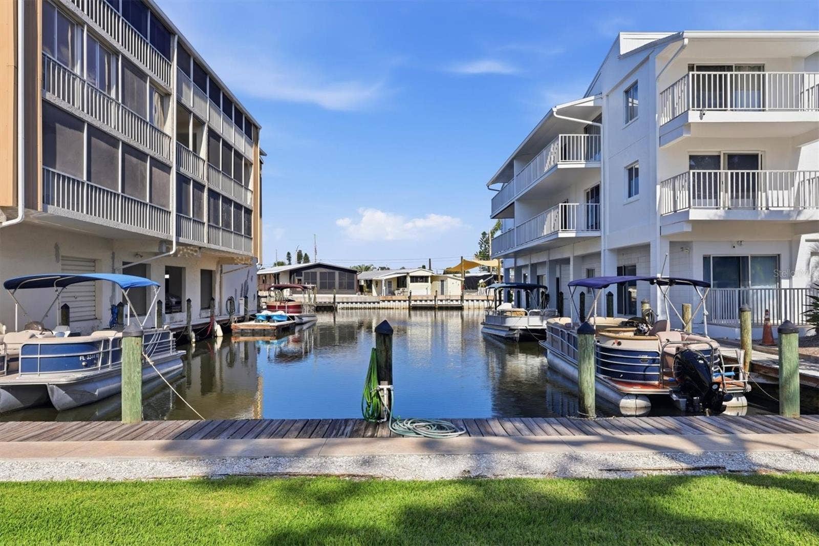 1714 69TH AVENUE W, #A303, Bradenton, FL 34207 Canal between Builing A and Building B
