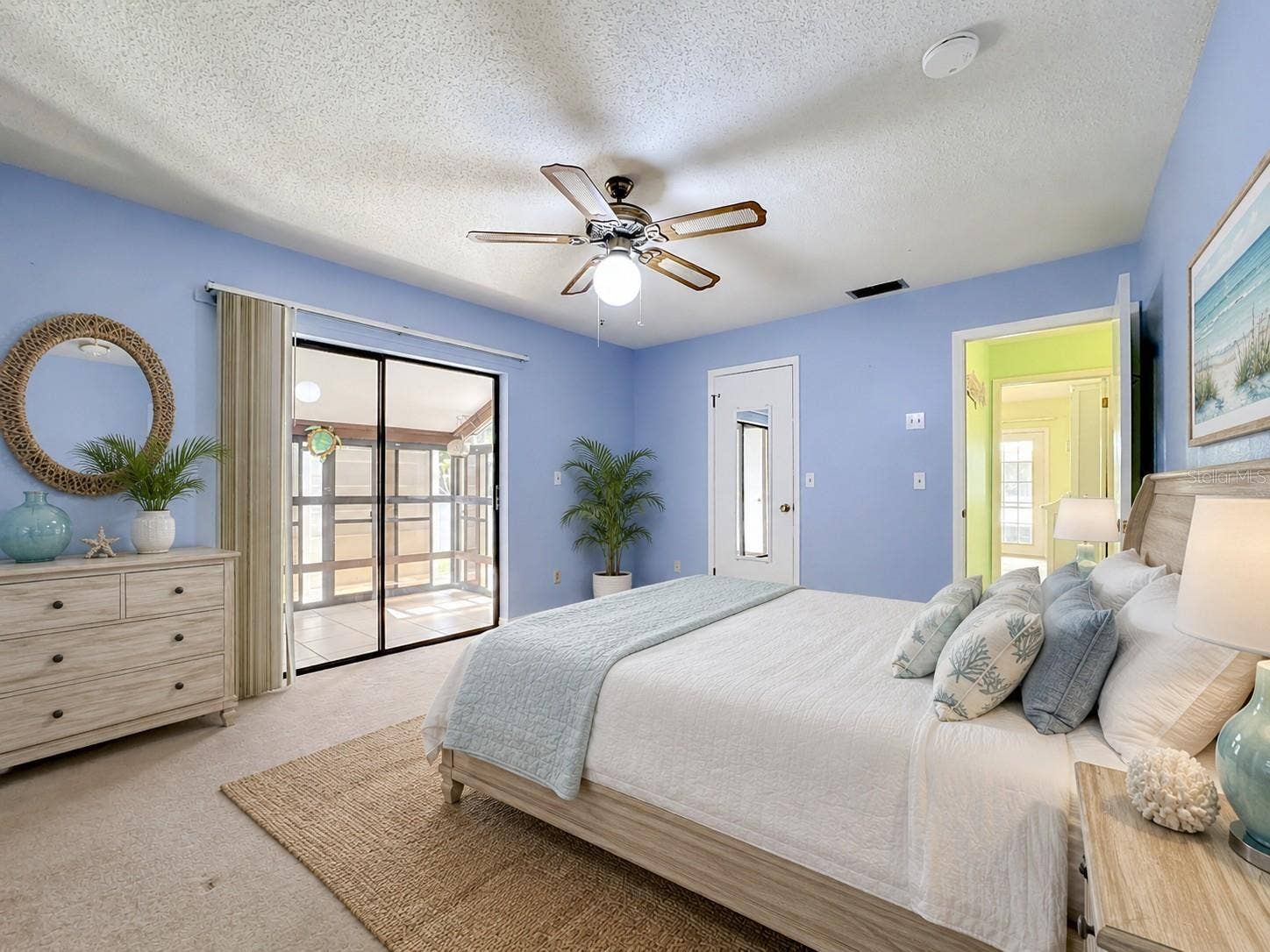 4190 66TH STREET CIRCLE W, #O, Bradenton, FL 34209 Owners suite with private back lanai area. Virtual staged