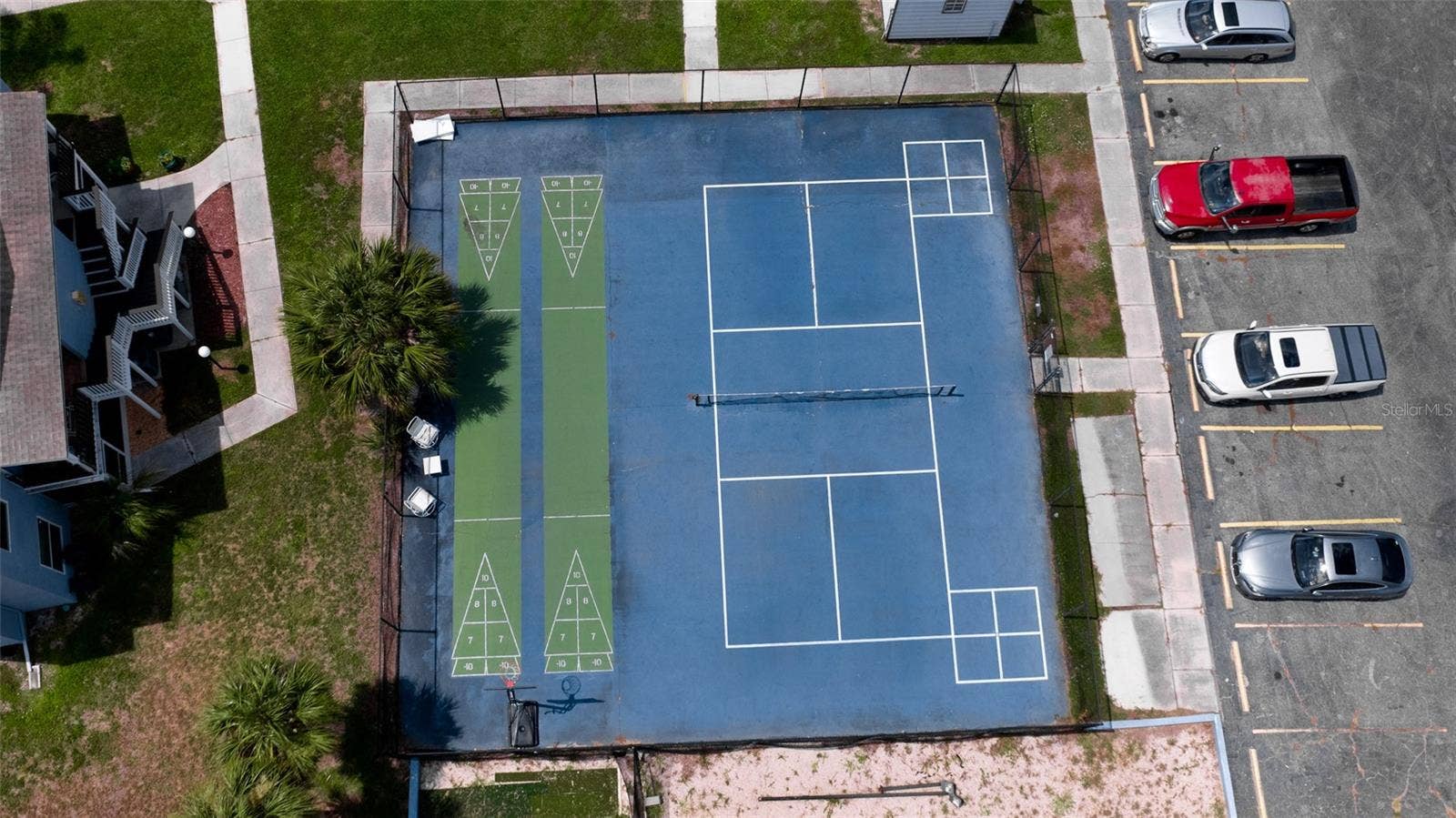 Community Picketball and Shuffleboard Courts