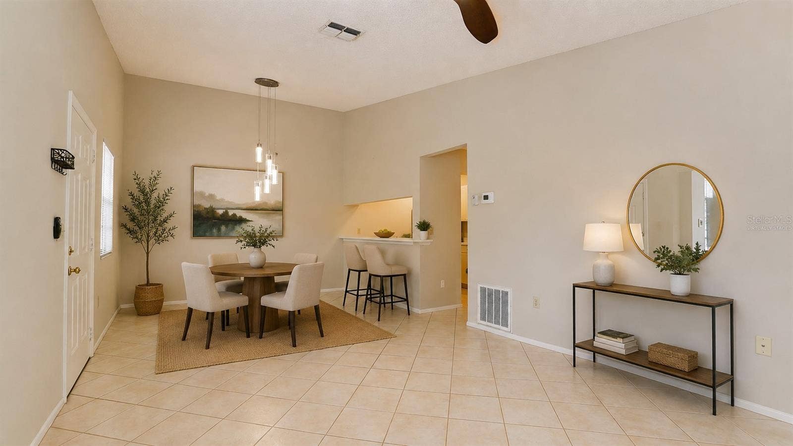 Dining Room  Virtually Staged