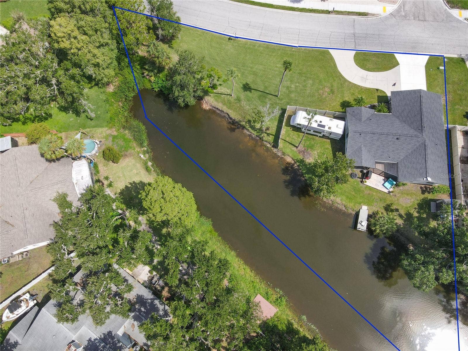 7905 55TH STREET E, Palmetto, FL 34221 Aerial Property Estimate Footprint - Survey Available