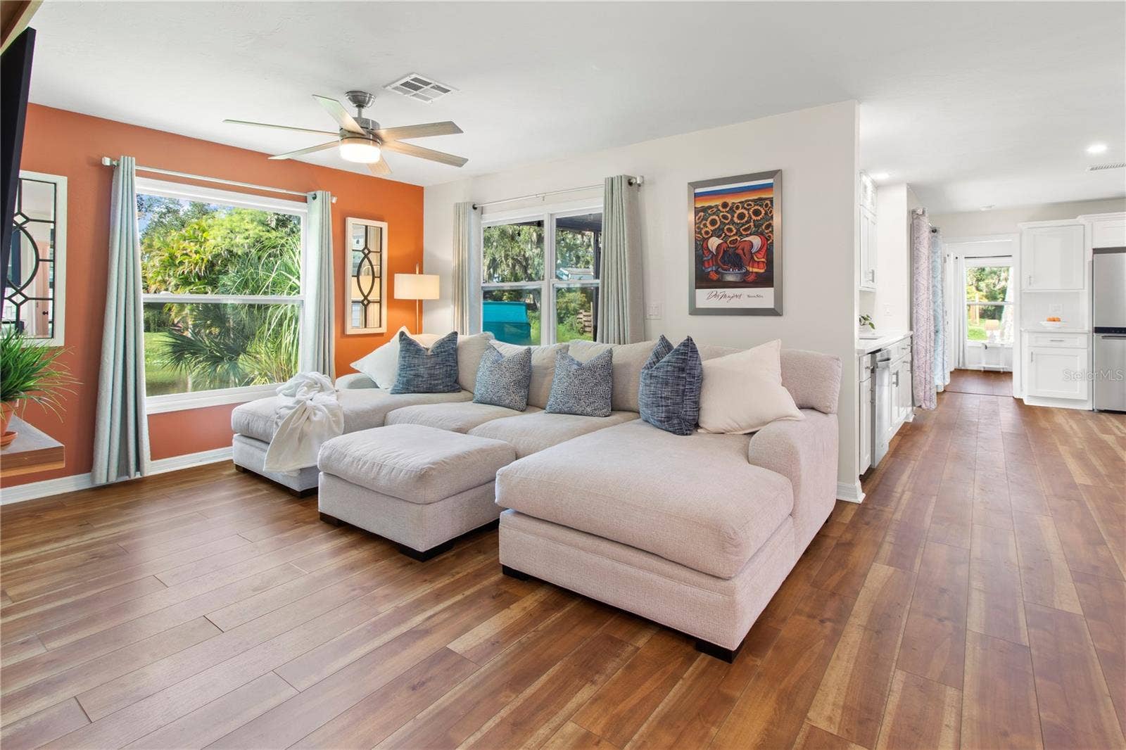 7905 55TH STREET E, Palmetto, FL 34221 LIVING & KITCHEN