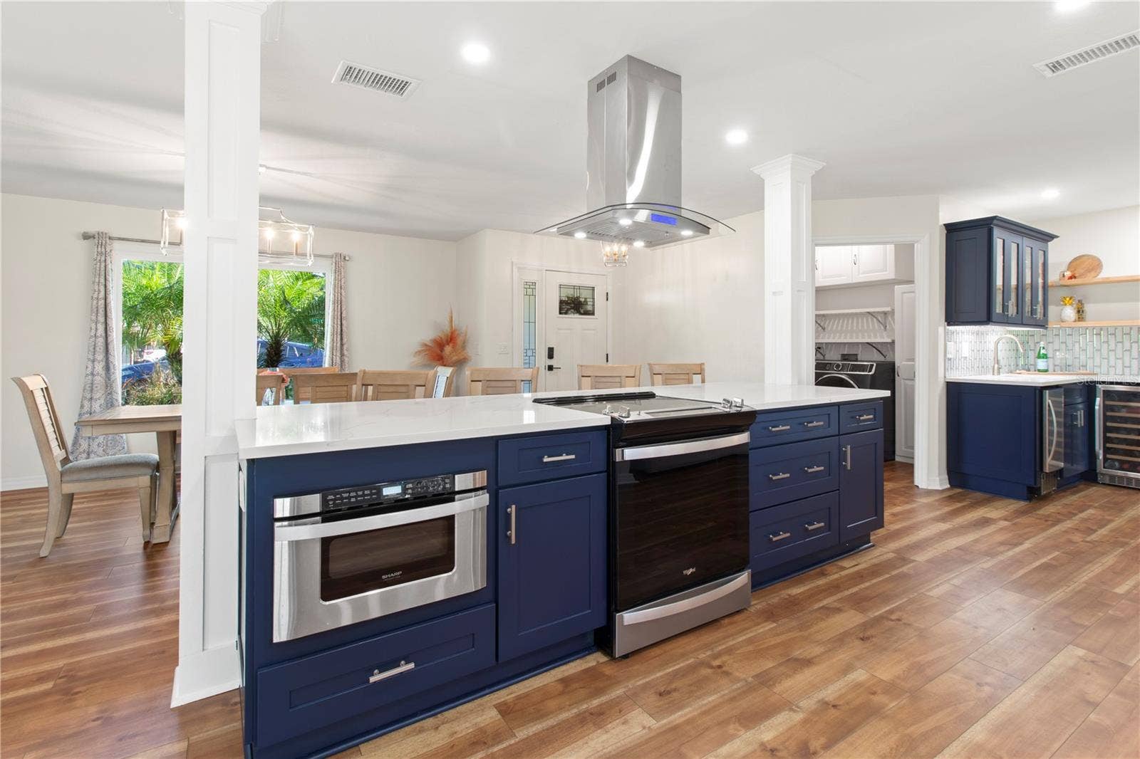 7905 55TH STREET E, Palmetto, FL 34221 PREP ISLAND W/MICROWAVE DRAWER & 5 BURNER STOVE