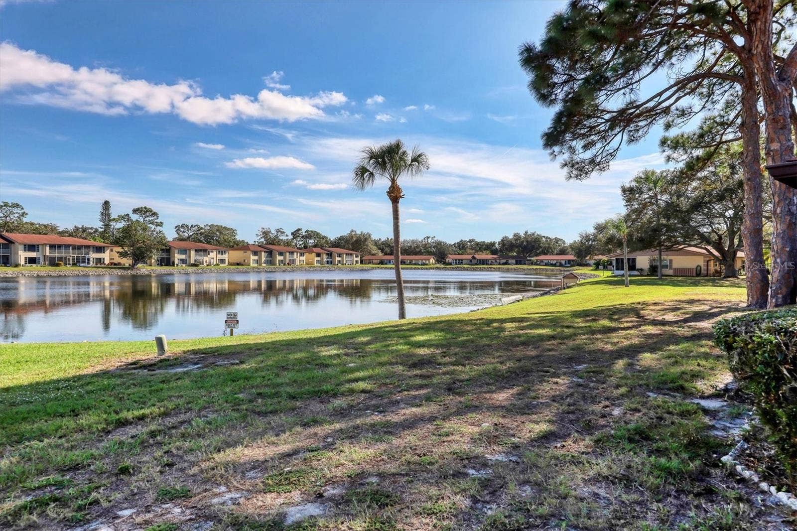 4538 PAWNEE TRAIL, #197, Sarasota, FL 34233 Another vantage point of the community Lake