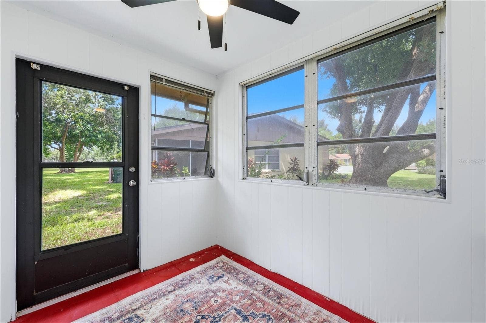 4538 PAWNEE TRAIL, #197, Sarasota, FL 34233 Bonus porch for gardening, hobbies, extra storage