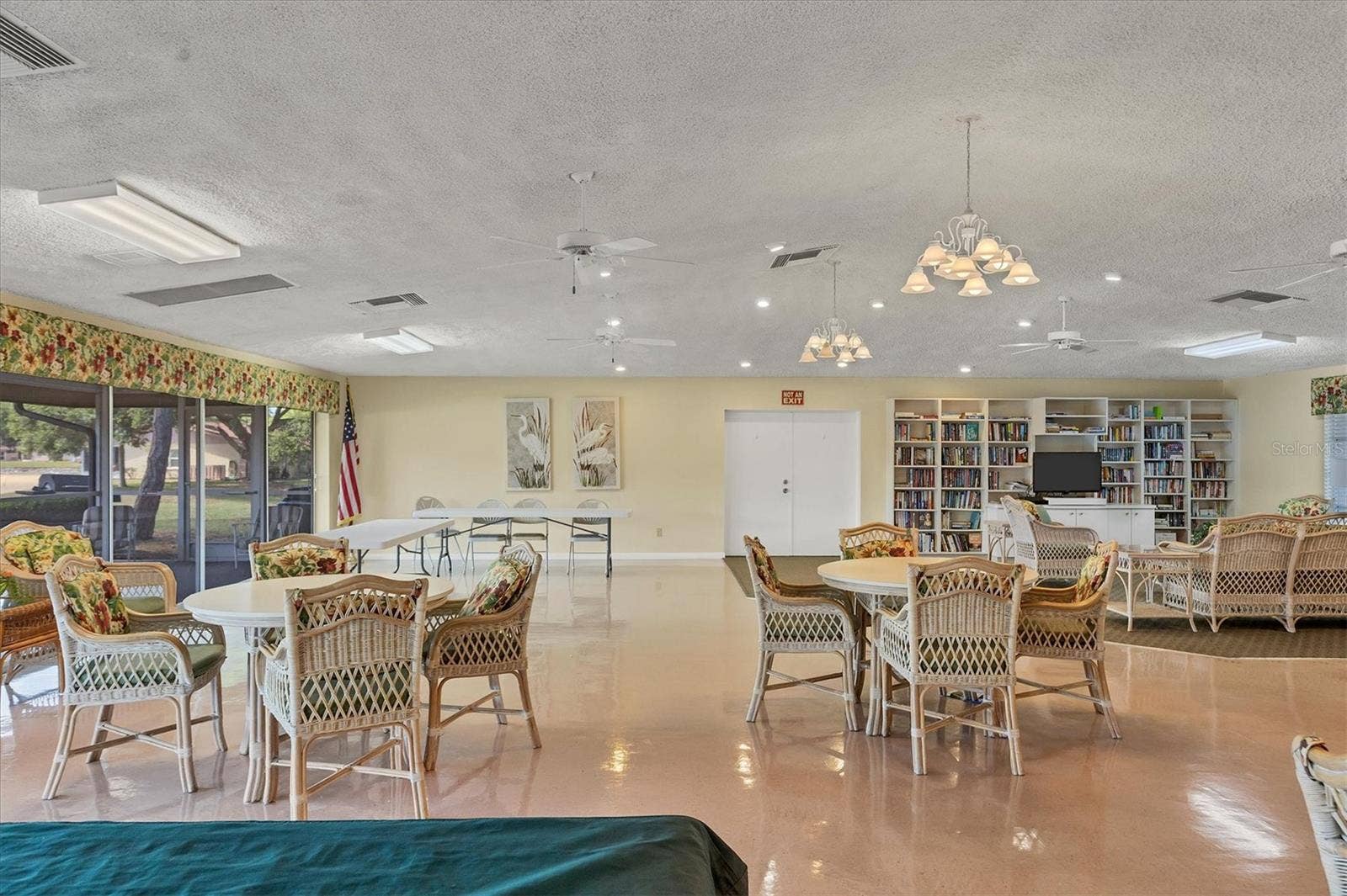 4538 PAWNEE TRAIL, #197, Sarasota, FL 34233 Fabulous gathering spaces inside the Clubhouse