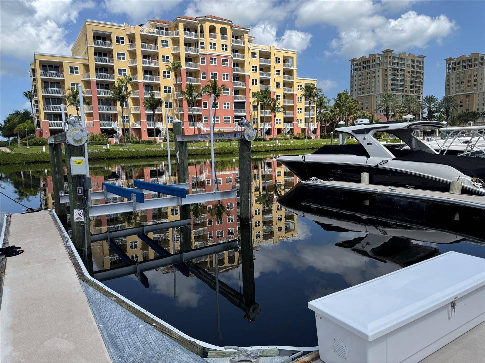 102 RIVIERA DUNES WAY, #S-88, Palmetto, FL 34221 Dock Level View
