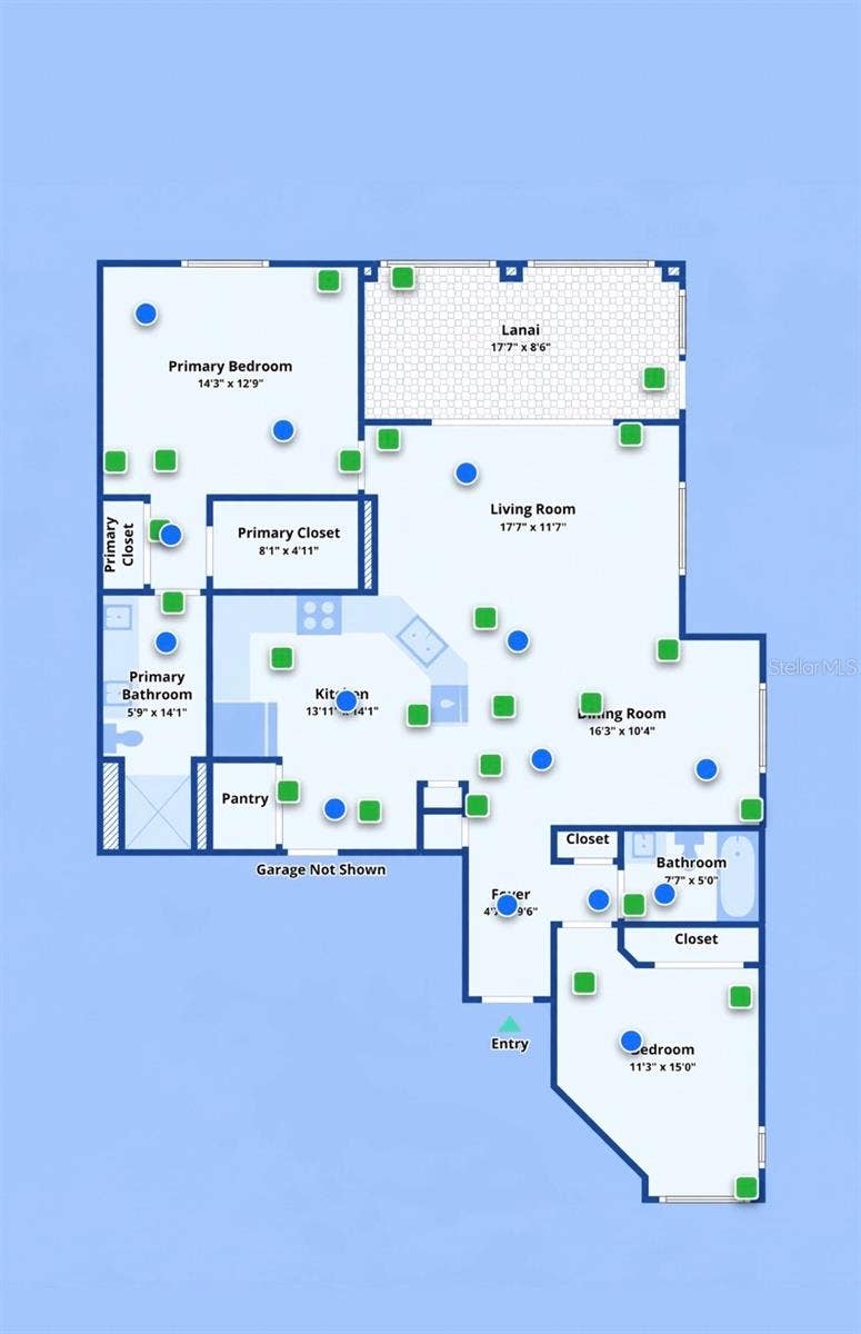 3007 LIVE OAK LANE, #34, Palmetto, FL 34221 Floor Plan