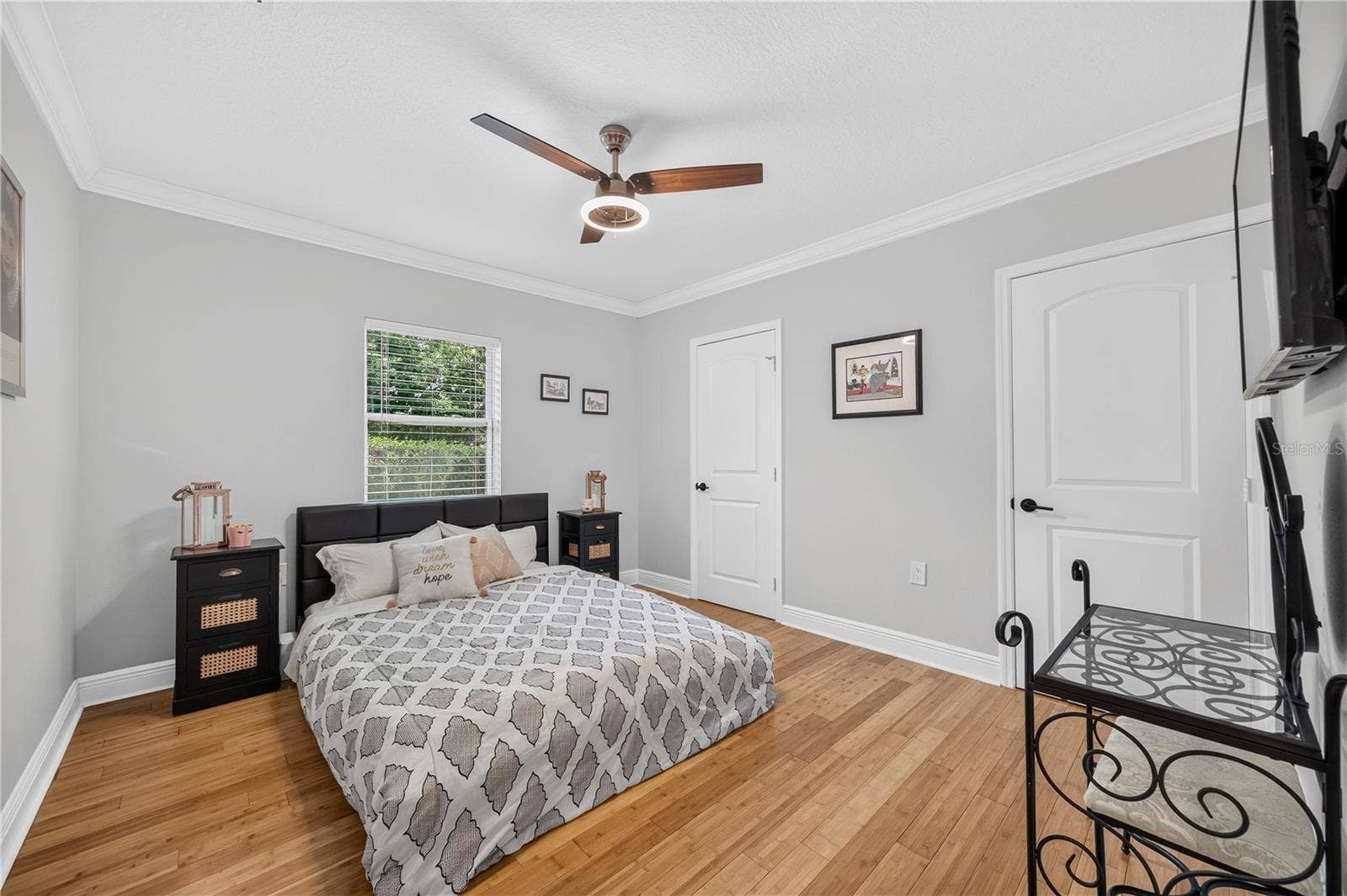 4th bedroom with bath #3 and walk-in closet