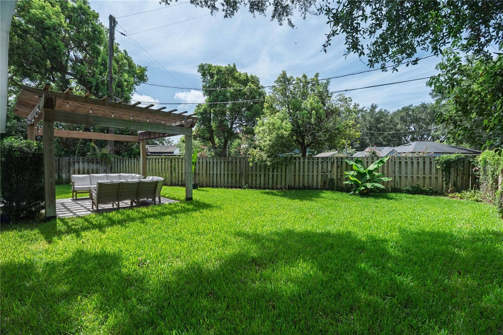 lush green lawn