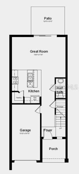 7199 GRAND FOREST WAY, Nokomis, FL 34275 Floor 1 - Additional Highlights Include: GE refrigerator, washer and dryer, whole house blinds, and extended LVP flooring at the 1st floor