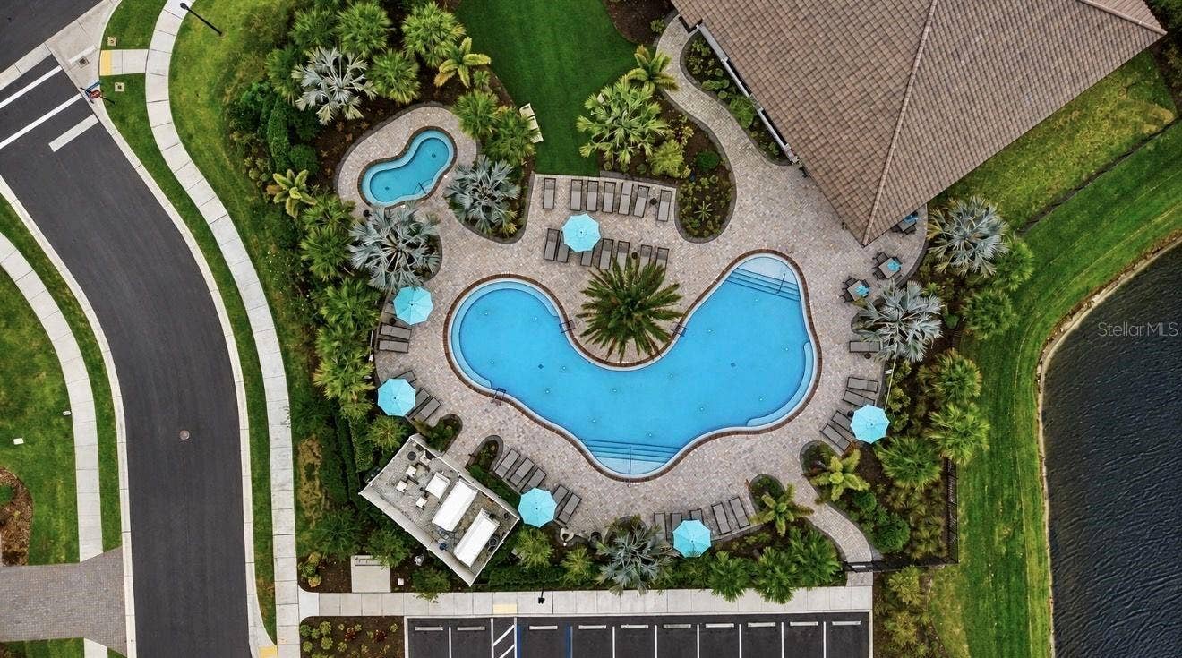 Amenity Center Venue II Pool and Hot Tub