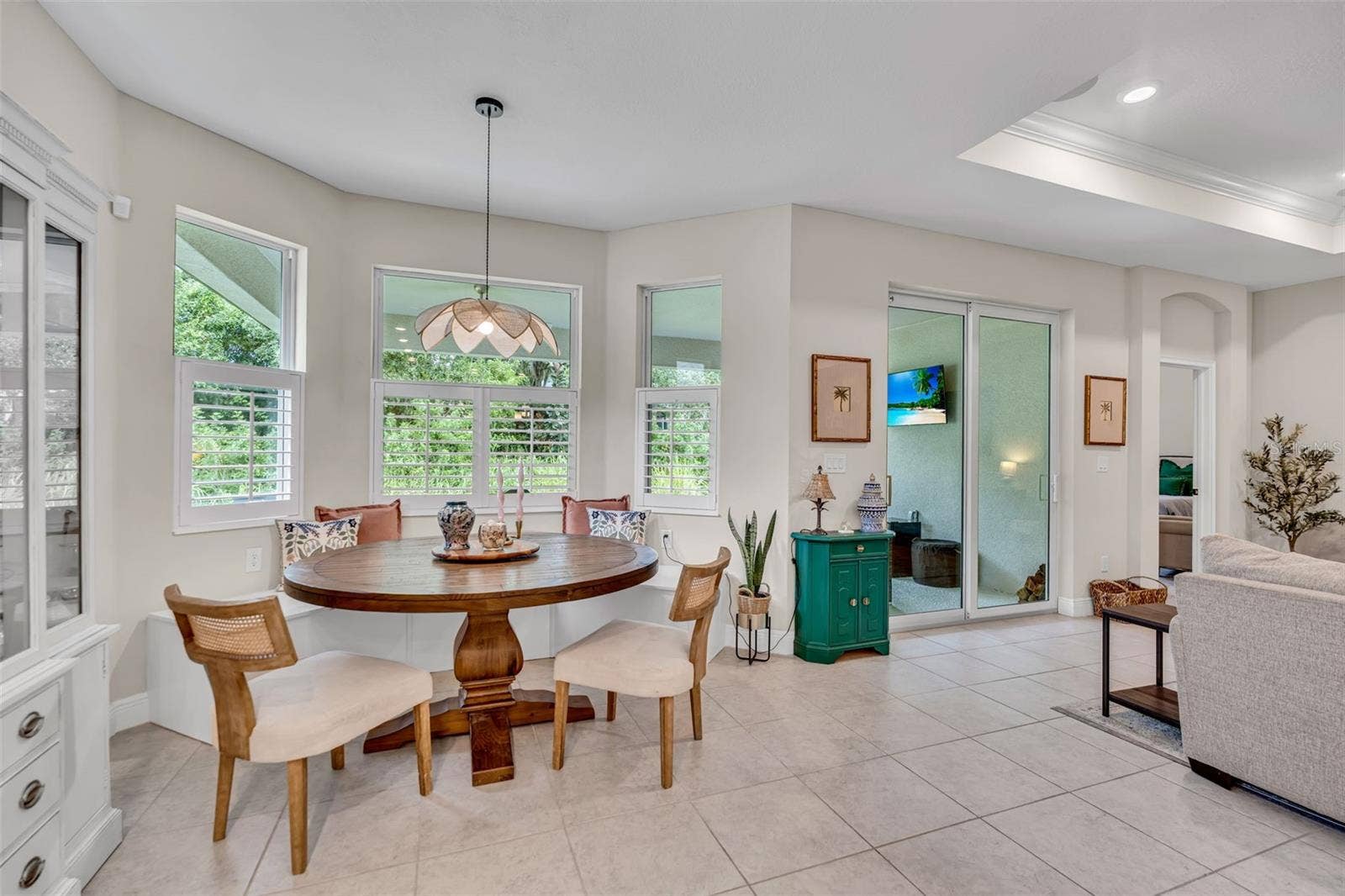 8219 TEA OLIVE TERRACE, Palmetto, FL 34221 Dining Area - Open Floor Plan