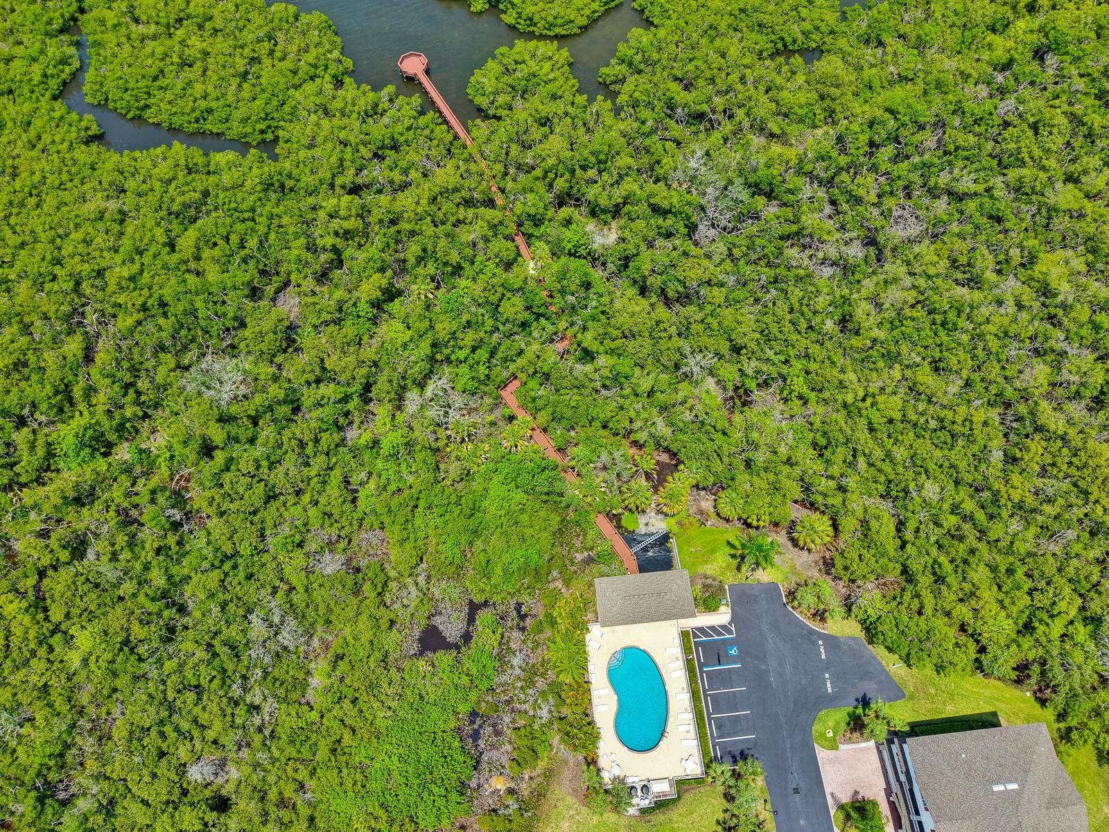 1014 34TH DRIVE W, Palmetto, FL 34221 Trail to the Fishing dock