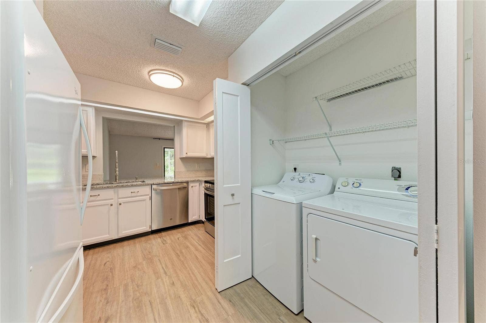 Laundry closet