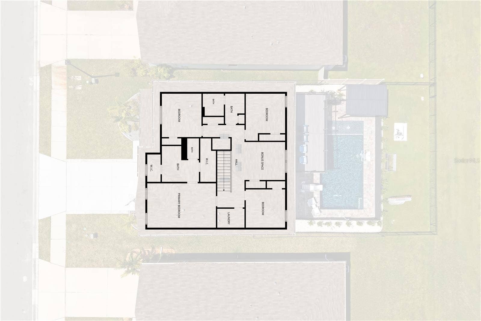 5118 ROCKY COAST PLACE, Palmetto, FL 34221 2nd floor floorplan
