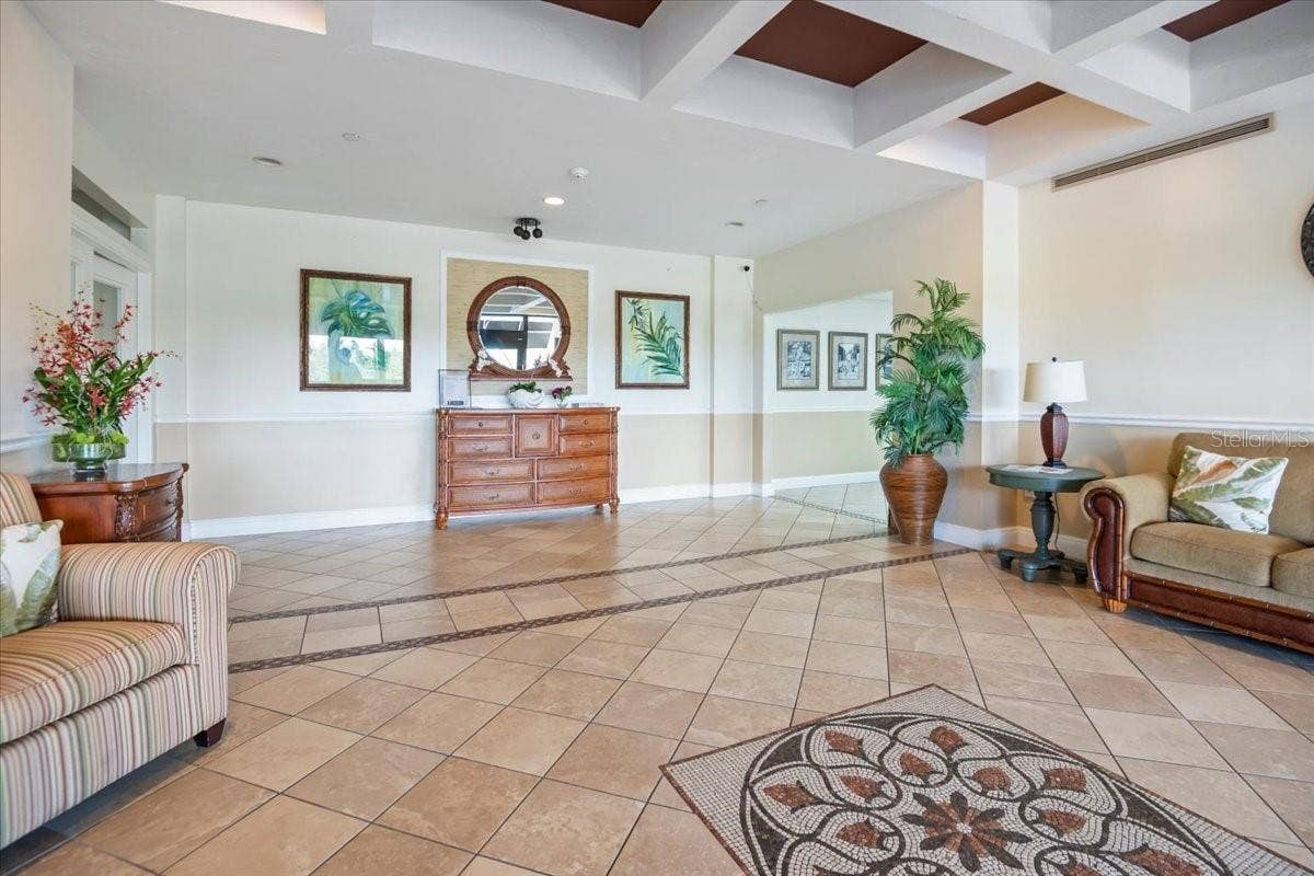 2625 TERRA CEIA BAY BOULEVARD, #206, Palmetto, FL 34221 Clubhouse lobby