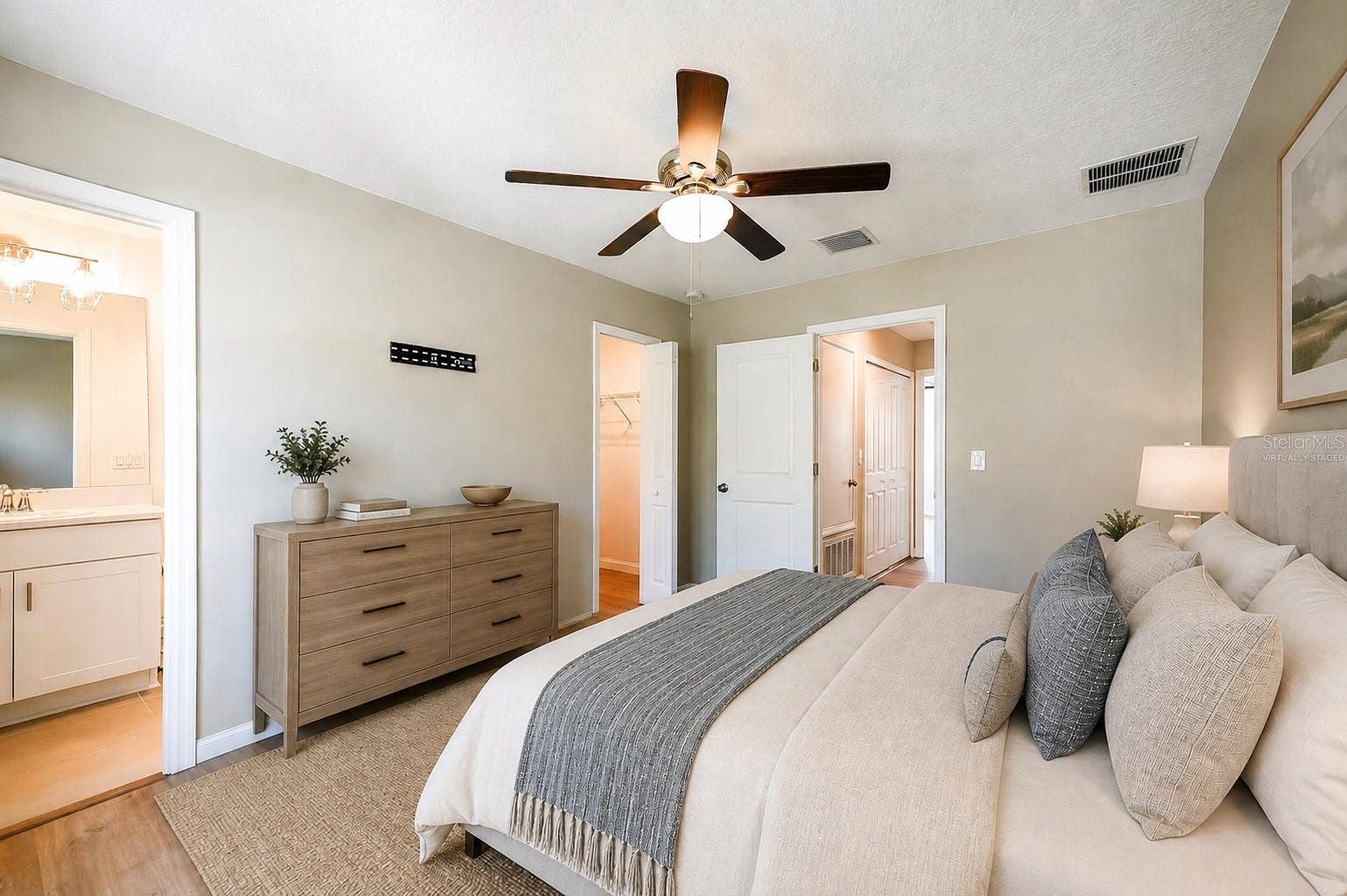6130 FAIRMONT LANE, Palmetto, FL 34221 Virtually Staged Primary Bedroom