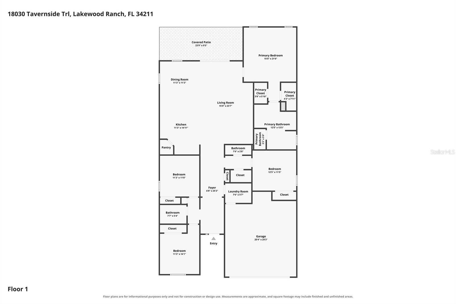 18030 TAVERNSIDE TRAIL, Bradenton, FL 34211 18030 TAVERNSIDE TRAIL, Bradenton, FL 34211