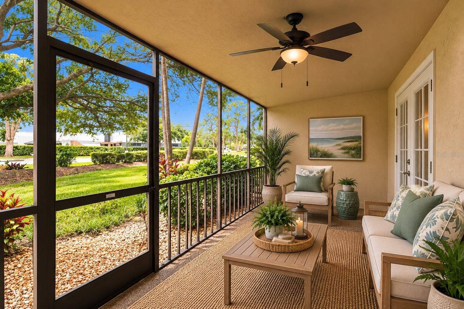 7500 40TH AVENUE W, #105, Bradenton, FL 34209 Lanai - Virtual Staged