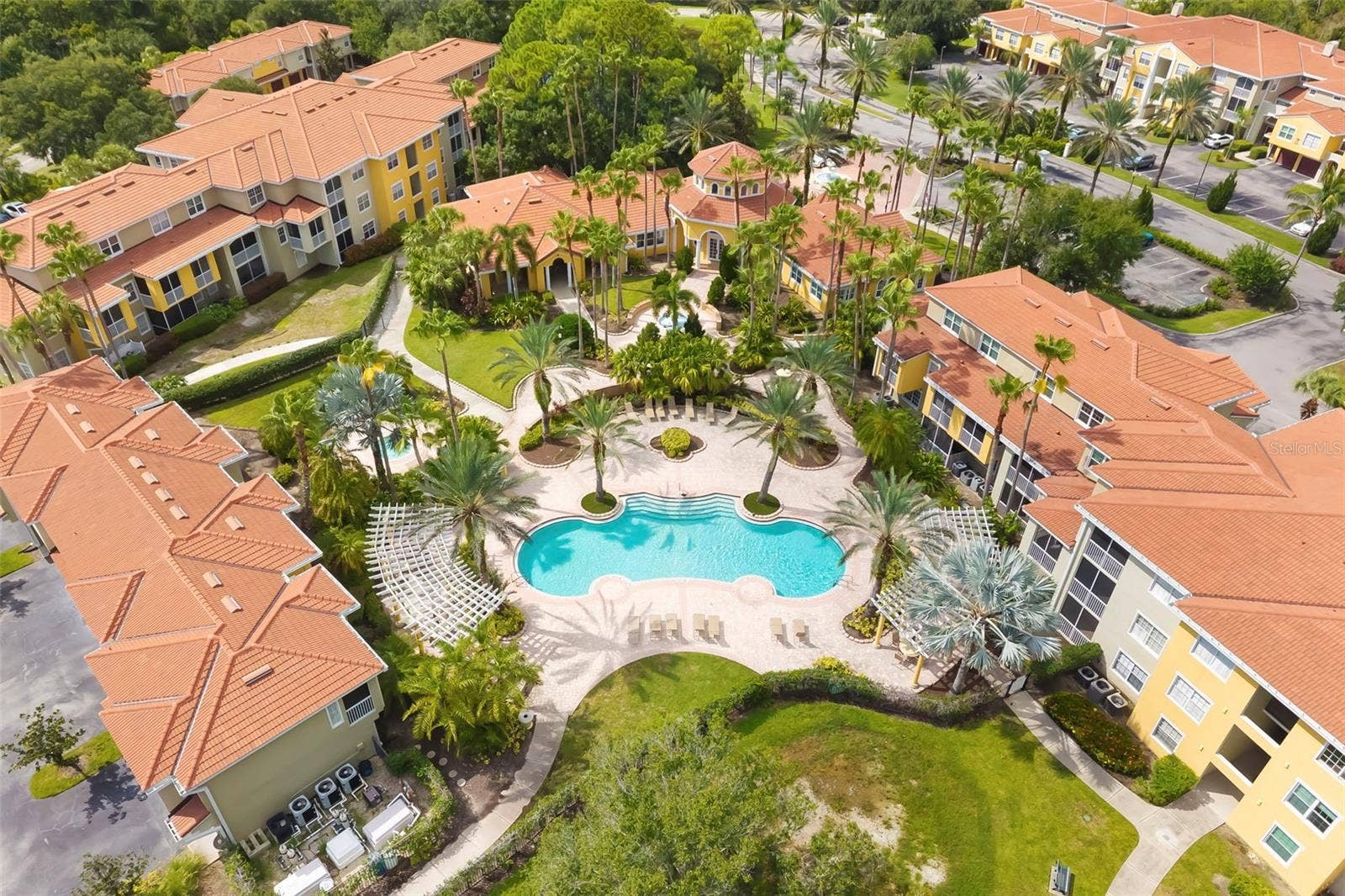 5500 BENTGRASS DRIVE, #6-203, Sarasota, FL 34235 Community Pool & Spa.