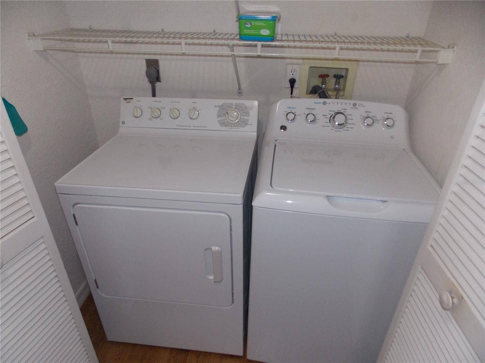 Laundry area is in unit