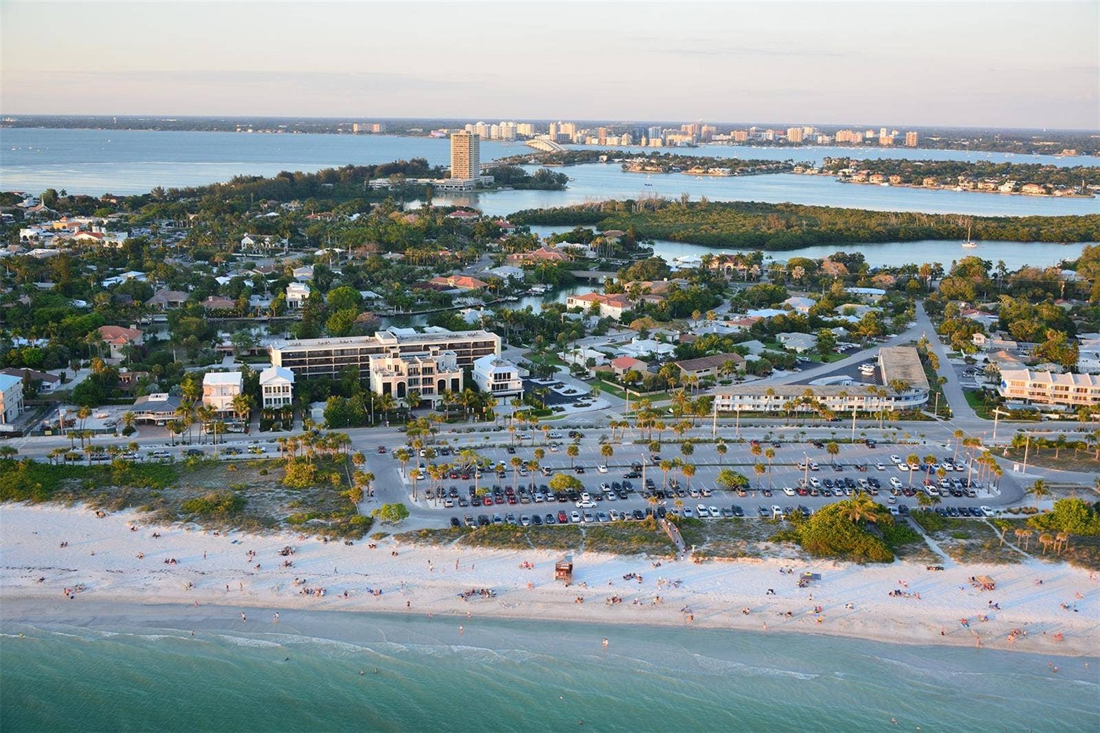 Aerial of Lido Beach