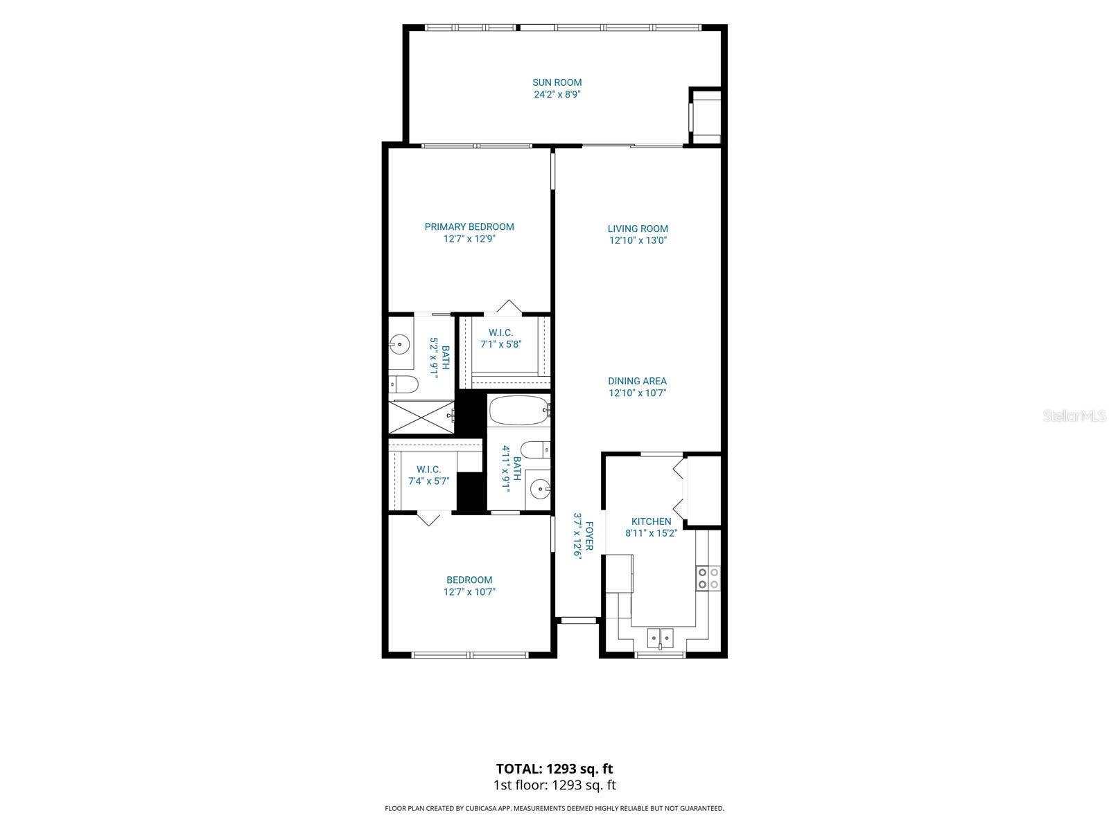 1206 58TH STREET W, Bradenton, FL 34209 Floor Plan