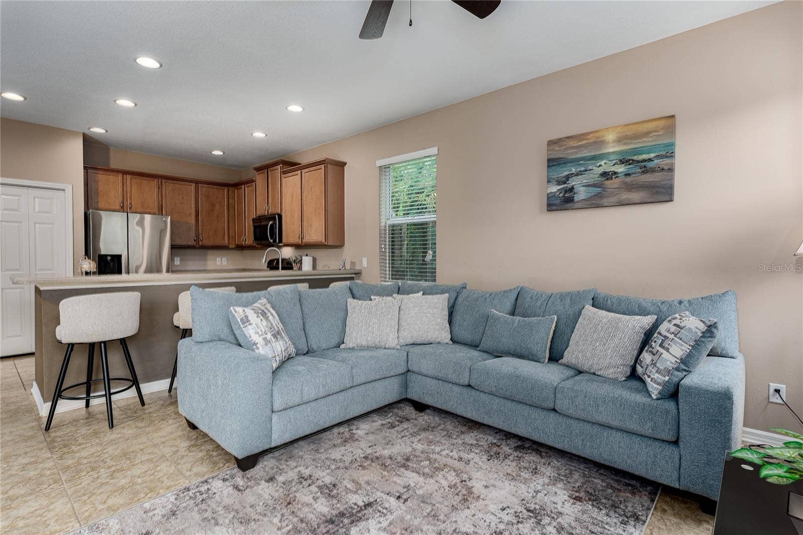 5918 OAK MILL TERRACE, Palmetto, FL 34221 Family Room near Kitchen